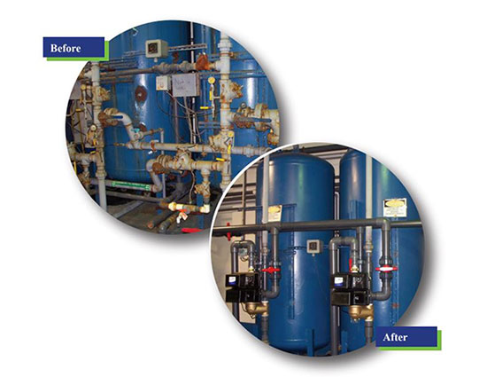 water treatment equipment retrofit